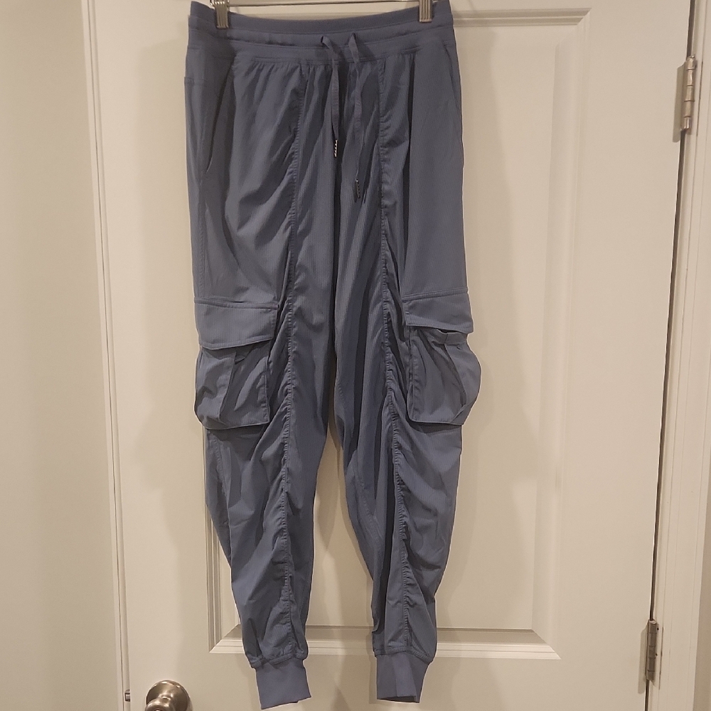 Lululemon Slate Blue Cargo Joggers
